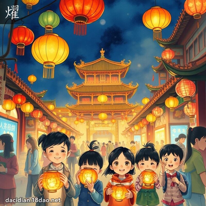 漢字: 燿 (多音字)