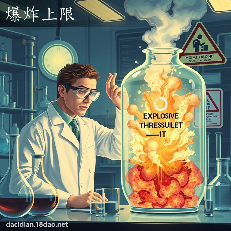 爆炸上限 - 国语大辞典配图