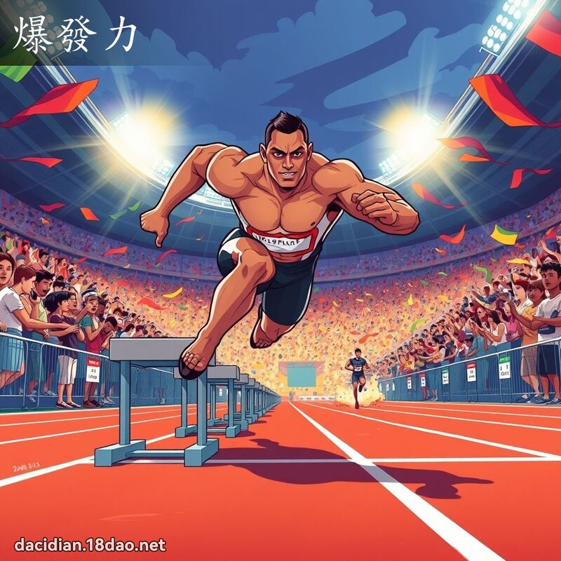 爆发力 - 国语大辞典配图