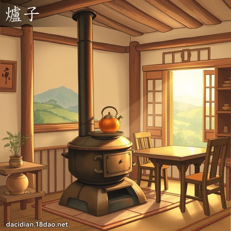 炉子 - 国语大辞典配图