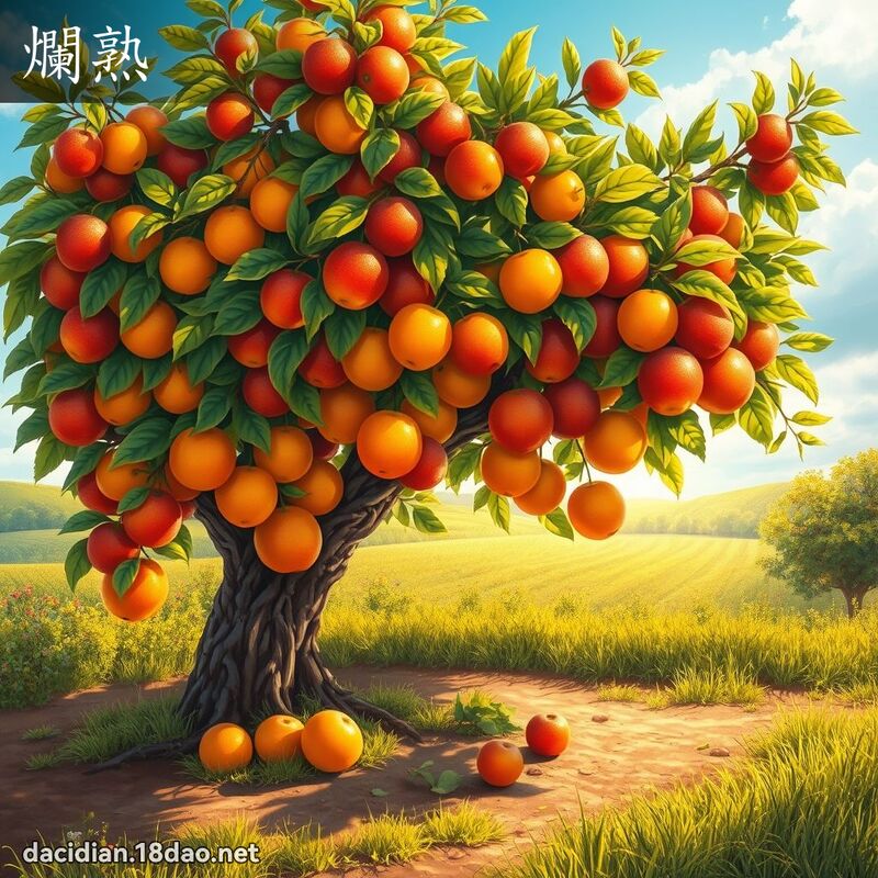 烂熟 - 国语大辞典配图