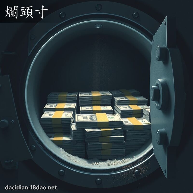 烂头寸 - 国语大辞典配图