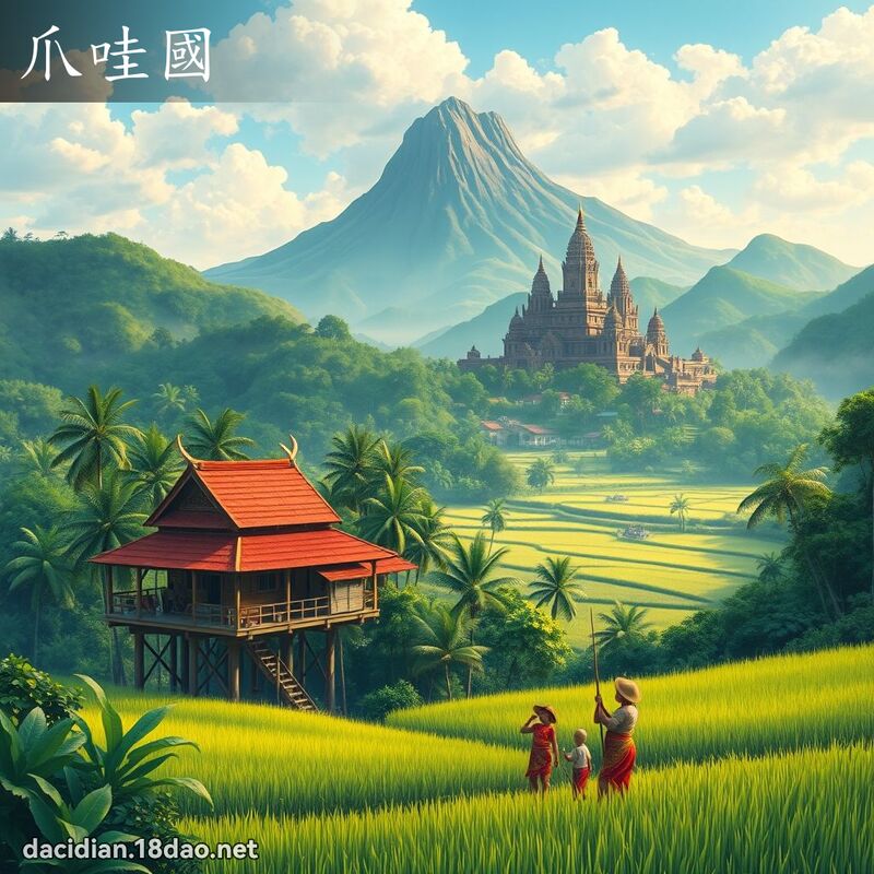 爪哇國 - 國語大辭典配圖