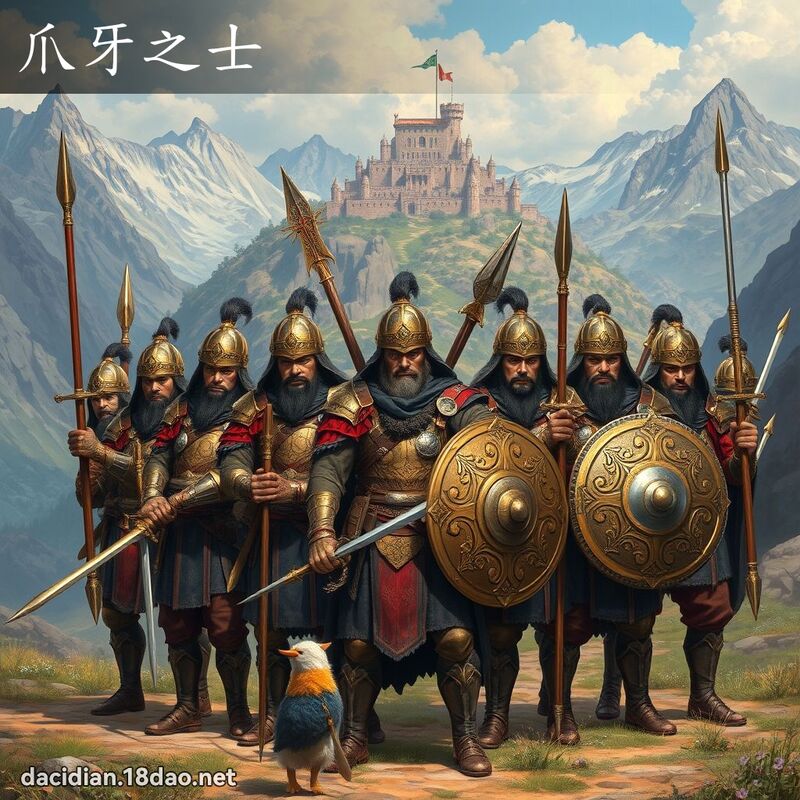 爪牙之士 - 國語大辭典配圖
