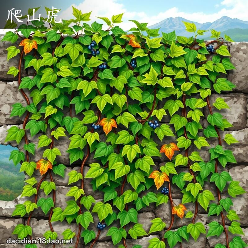 爬山虎 - 国语大辞典配图