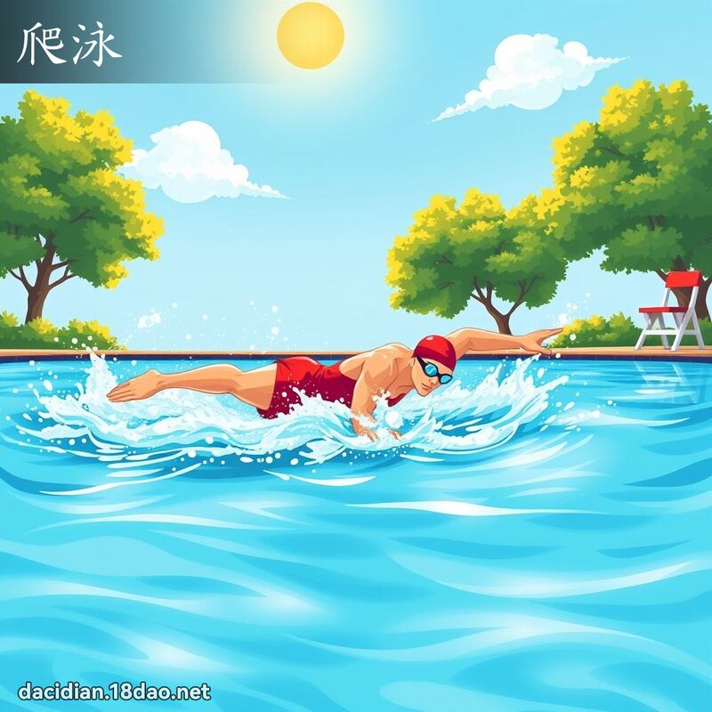 爬泳 - 国语大辞典配图