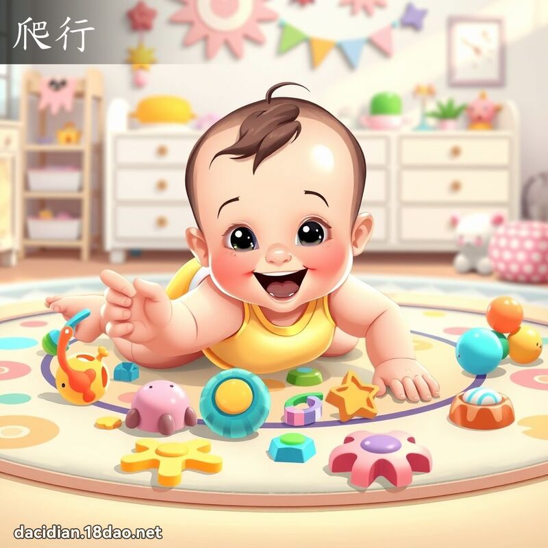 爬行 - 國語大辭典配圖