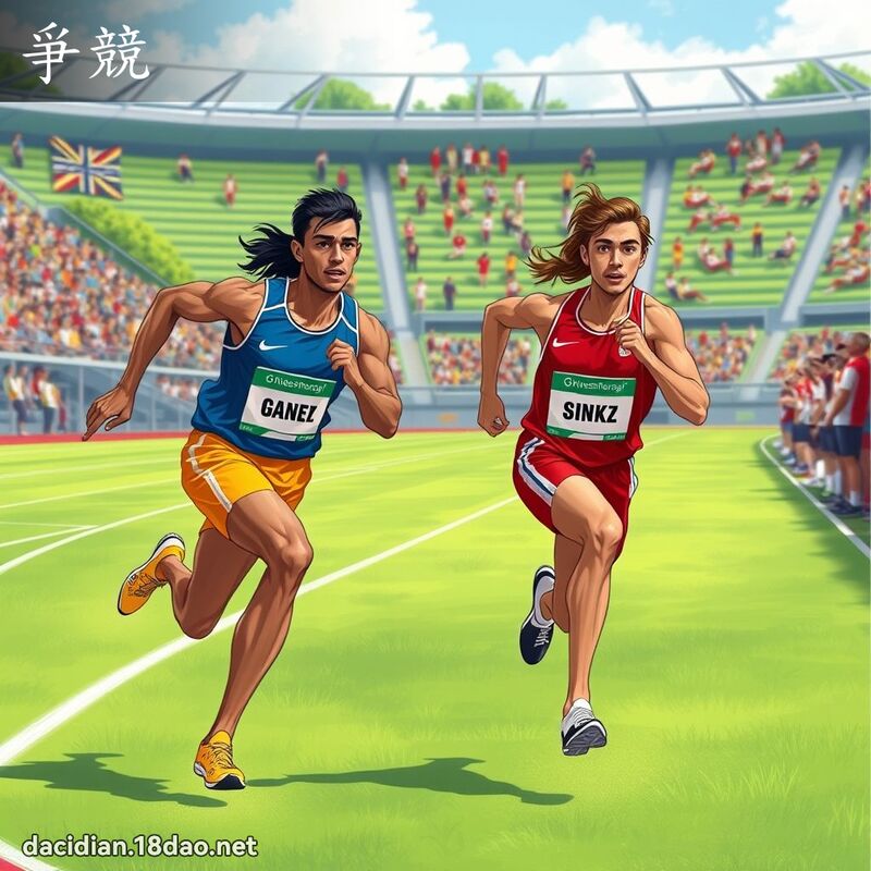 爭競 - 國語大辭典配圖