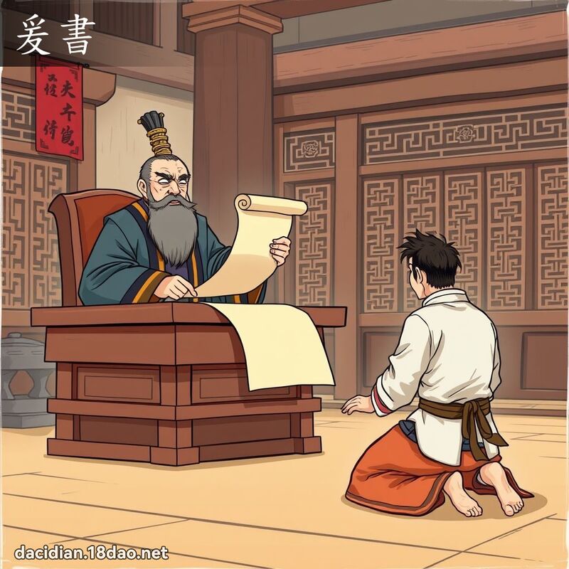 爰书 - 国语大辞典配图