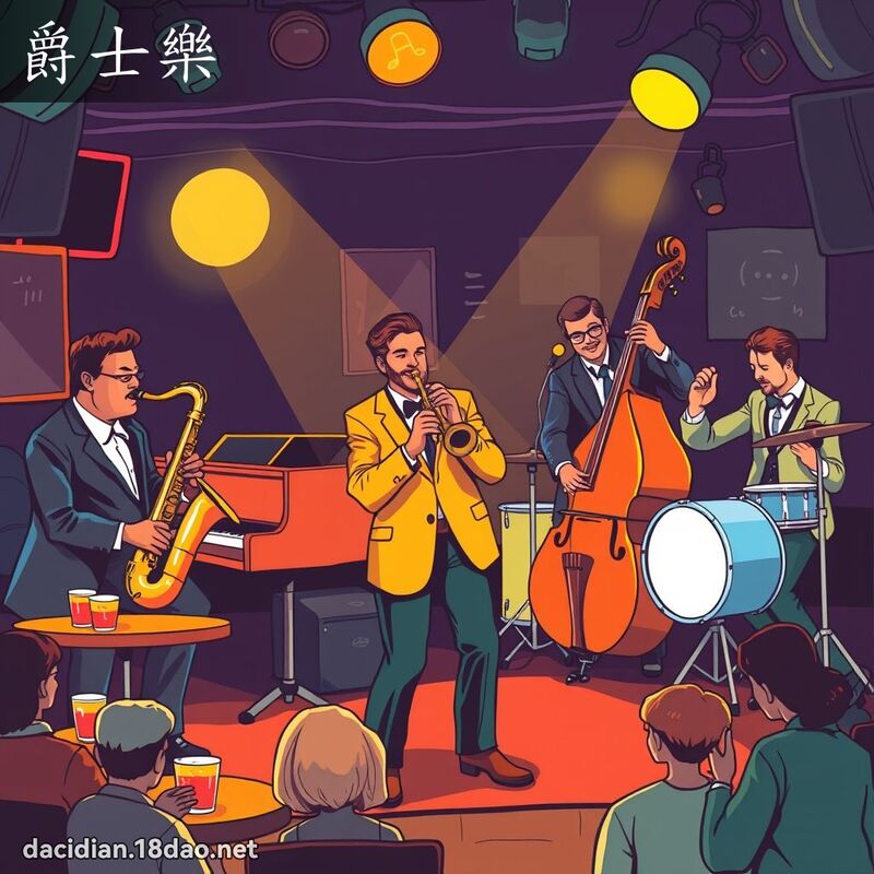 爵士樂 - 國語大辭典配圖