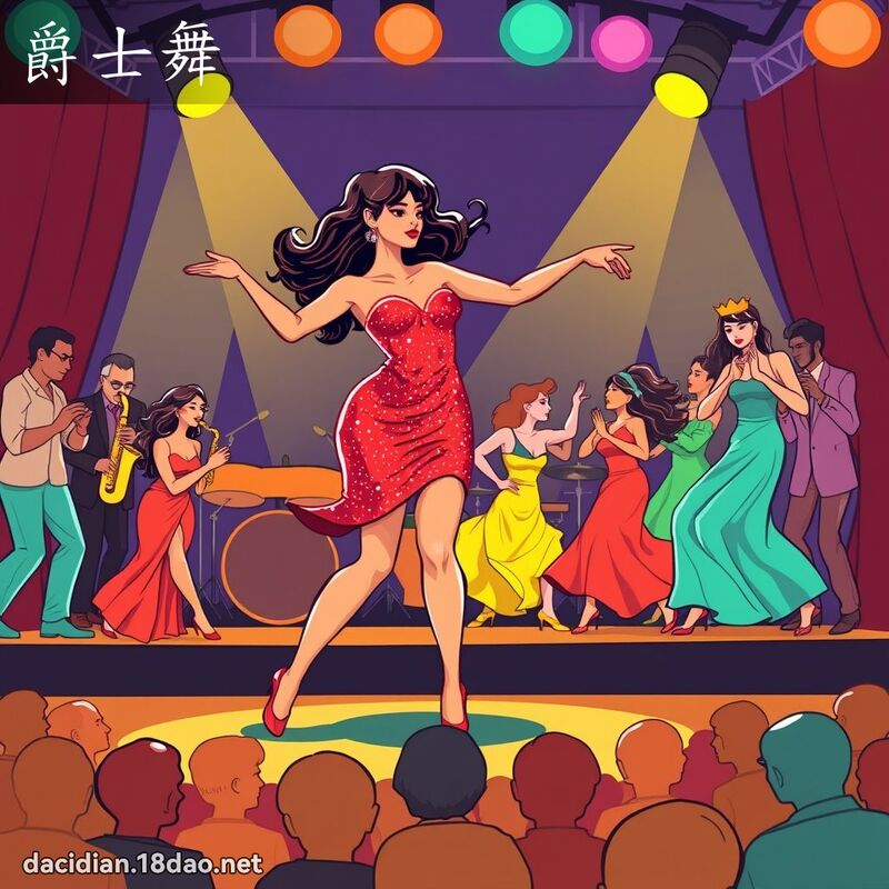 爵士舞 - 國語大辭典配圖