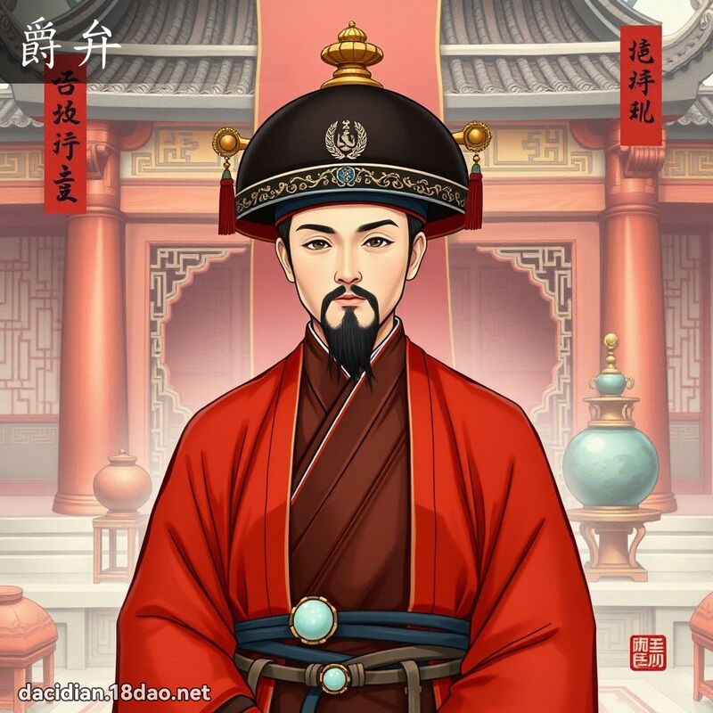 爵弁 - 国语大辞典配图