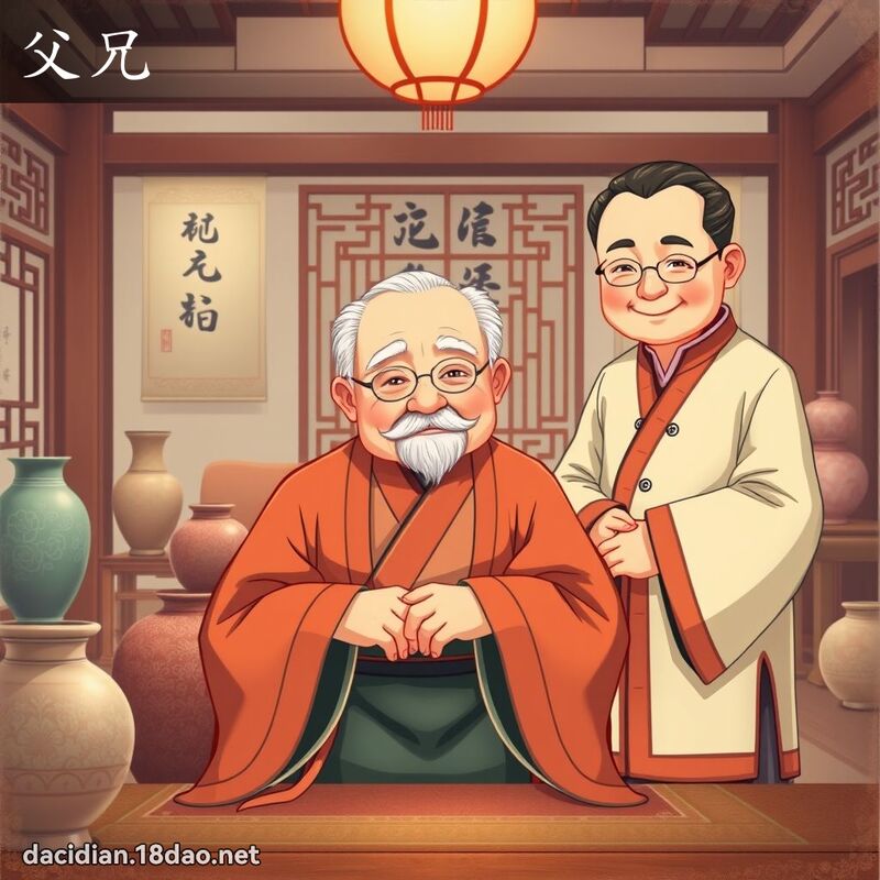父兄 - 国语大辞典配图