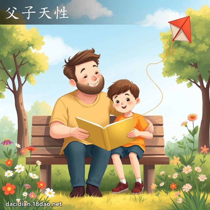 父子天性 - 国语大辞典配图