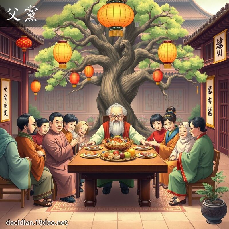父党 - 国语大辞典配图