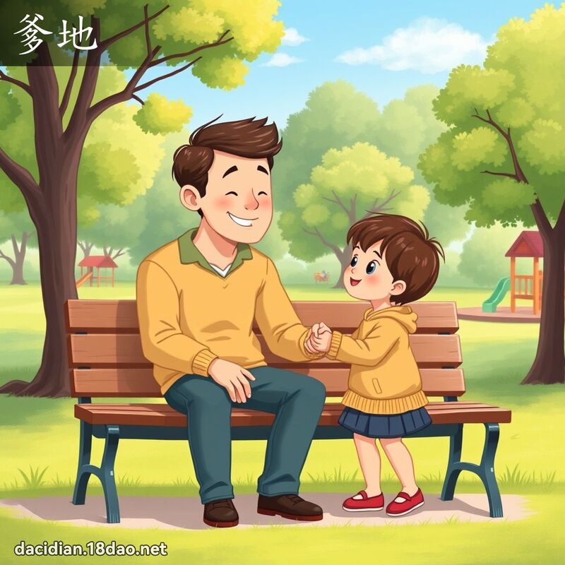 爹地 - 国语大辞典配图