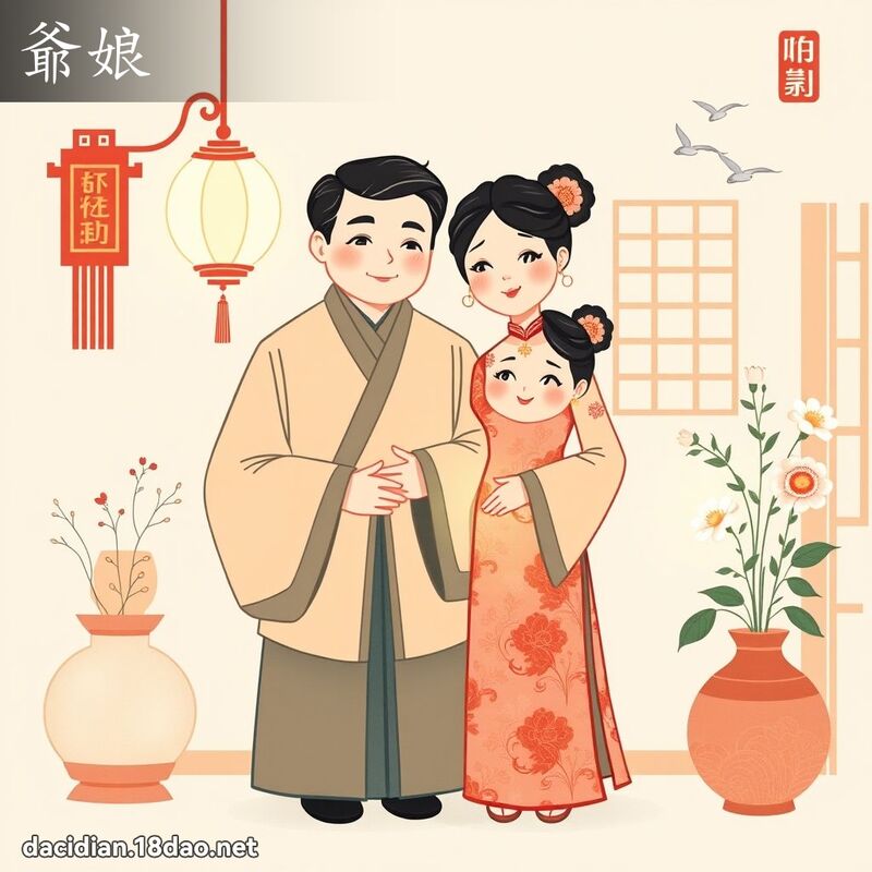 爷娘 - 国语大辞典配图