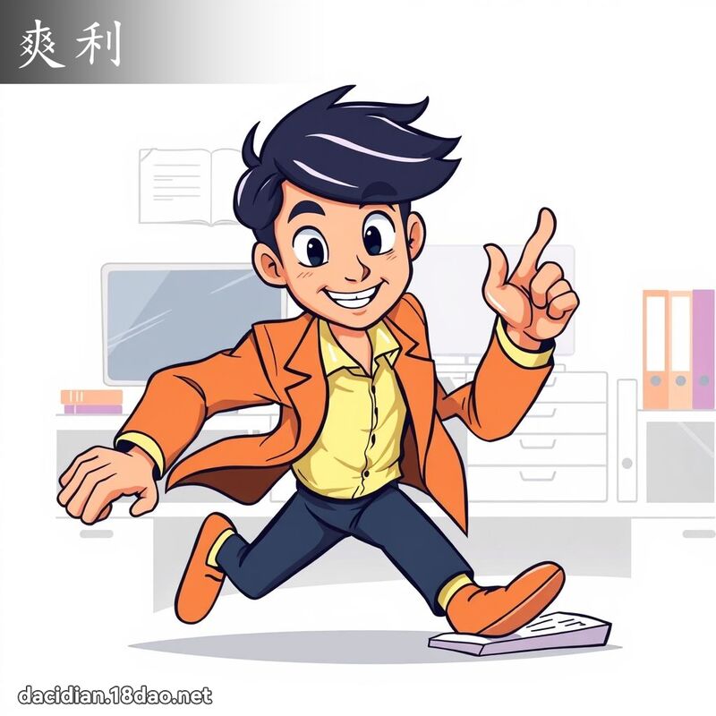 爽利 - 国语大辞典配图