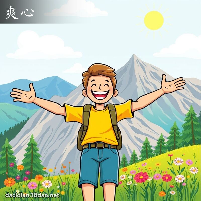 爽心 - 国语大辞典配图