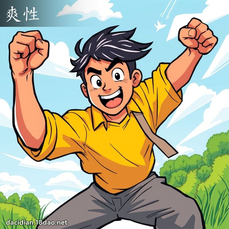 爽性 - 国语大辞典配图