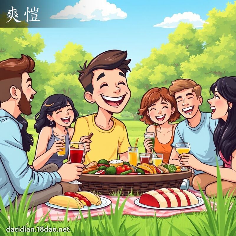 爽愷 - 国语大辞典配图
