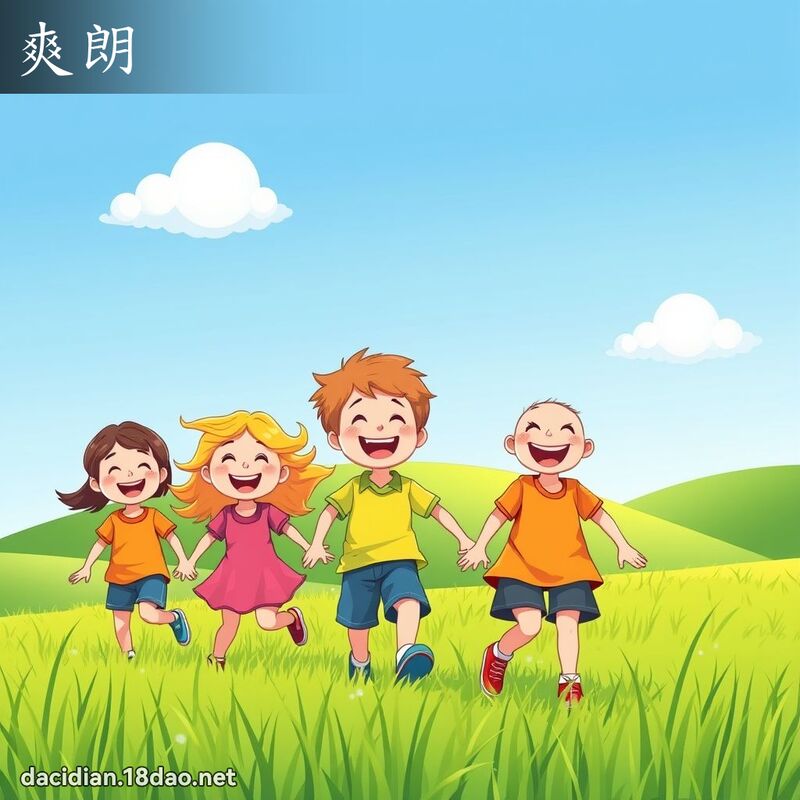 爽朗 - 國語大辭典配圖