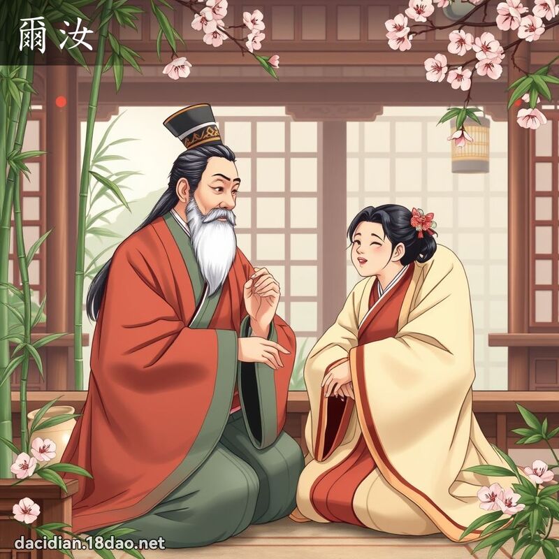 爾汝 - 國語大辭典配圖