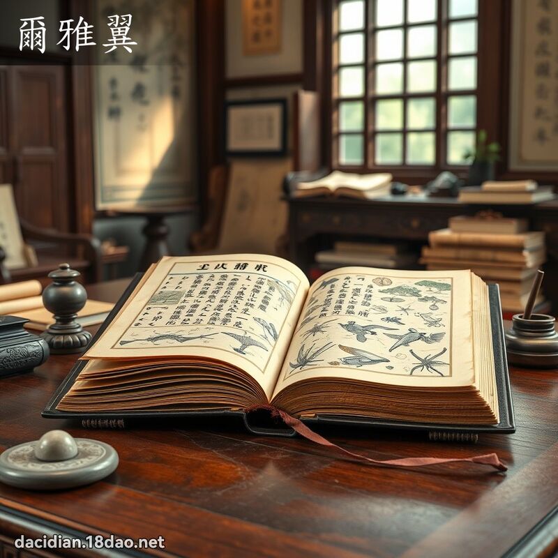 爾雅翼 - 國語大辭典配圖