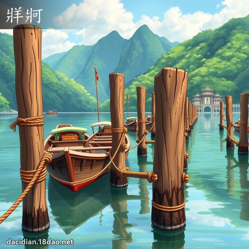 牂牁 - 国语大辞典配图