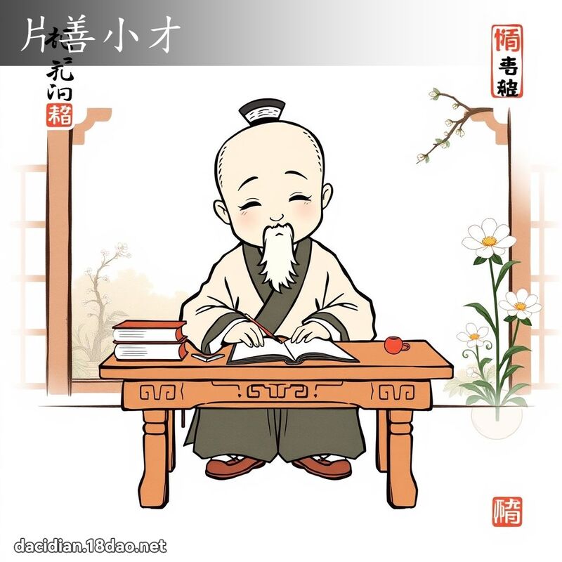 片善小才 - 国语大辞典配图