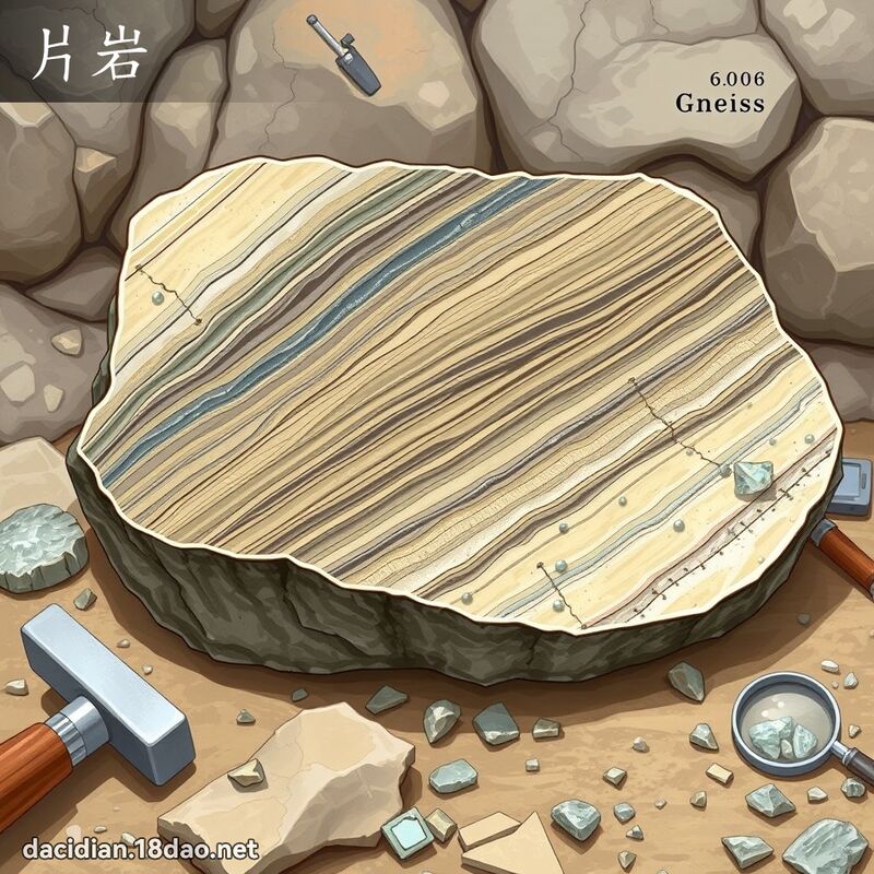 片岩 - 國語大辭典配圖