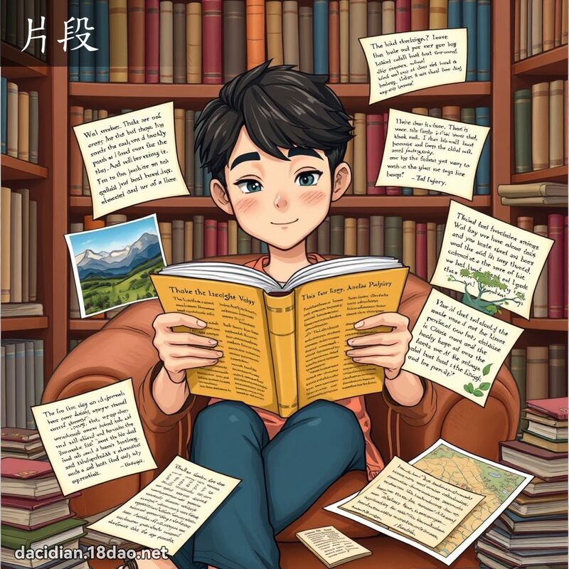片段 - 國語大辭典配圖