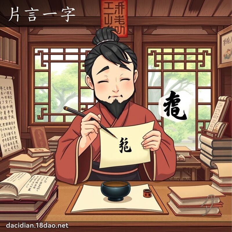 片言一字 - 國語大辭典配圖
