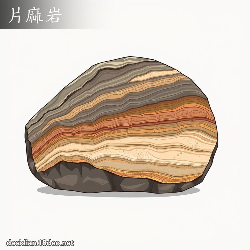 片麻岩 - 国语大辞典配图