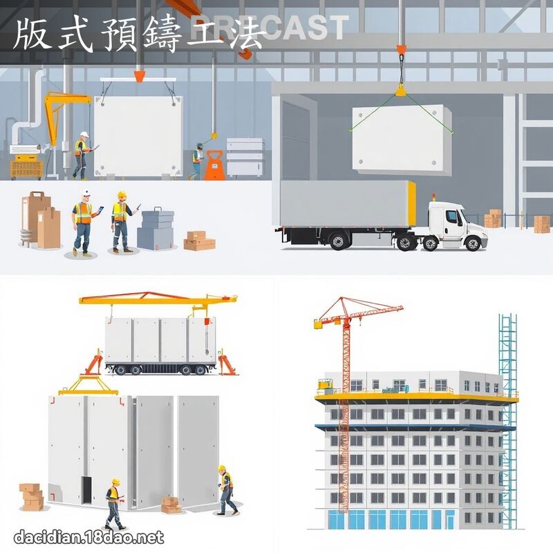 版式预铸工法 - 国语大辞典配图