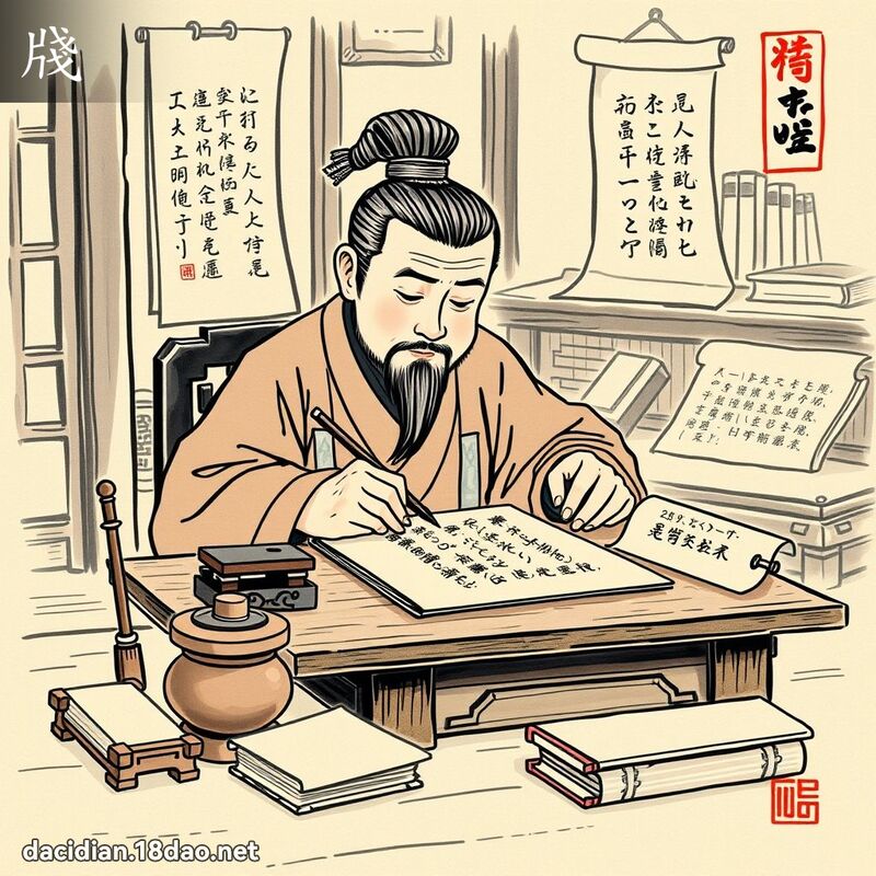 牋 - 國語大辭典配圖