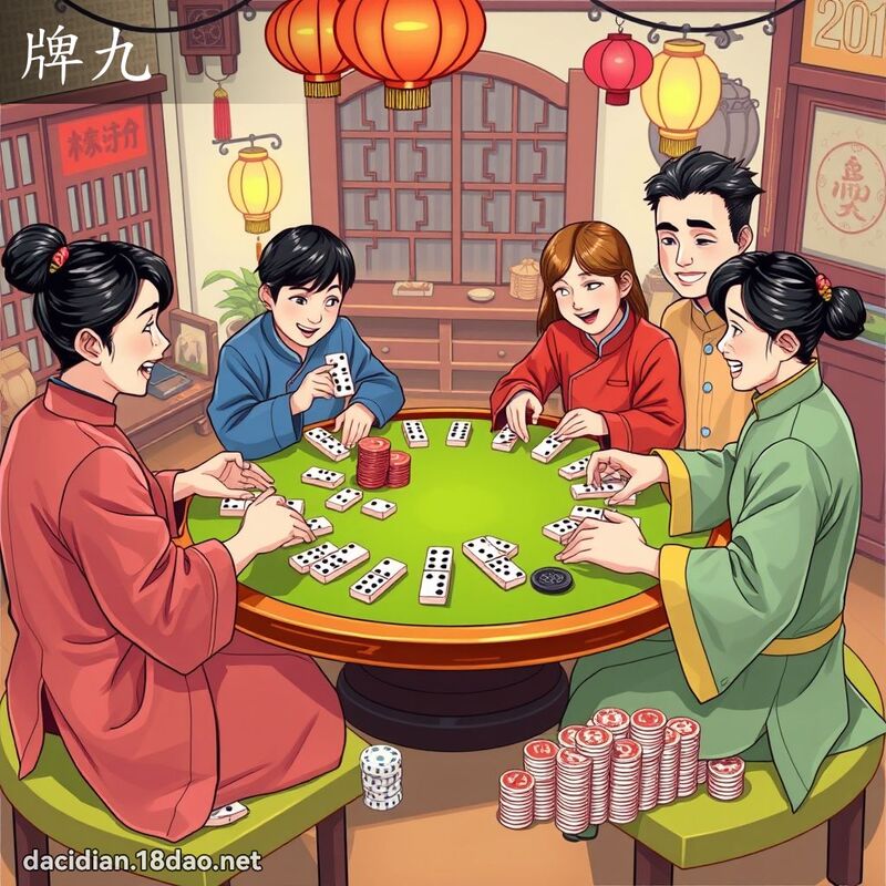 牌九 - 国语大辞典配图