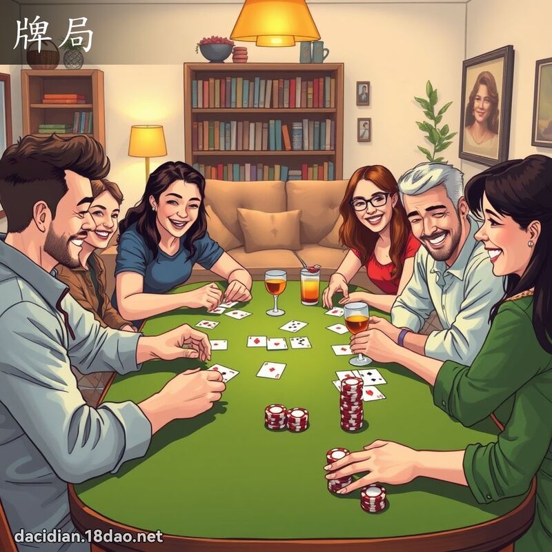 牌局 - 国语大辞典配图