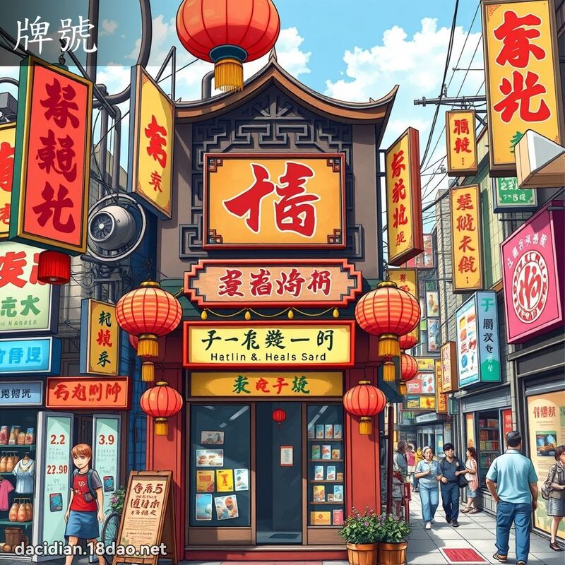 牌號 - 國語大辭典配圖