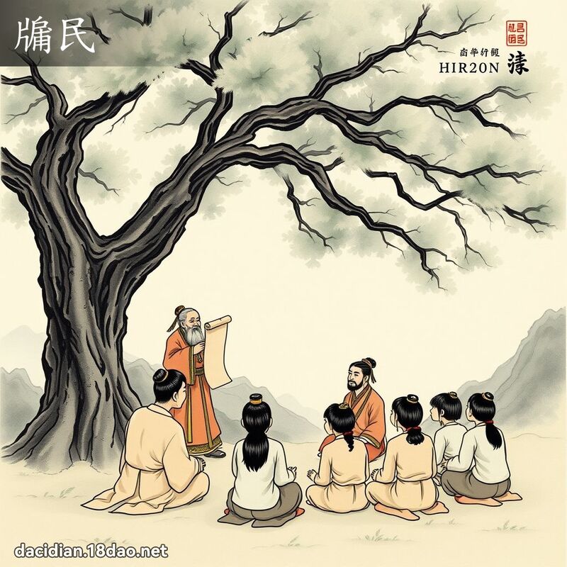 牖民 - 国语大辞典配图