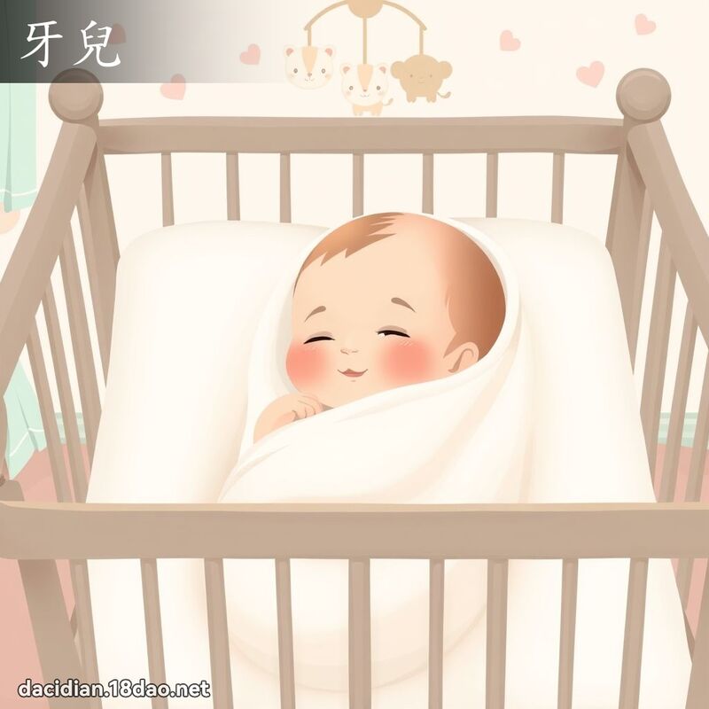 牙儿 - 国语大辞典配图