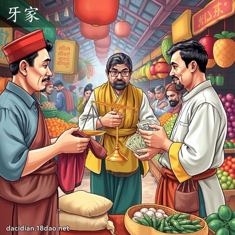 牙家 - 國語大辭典配圖