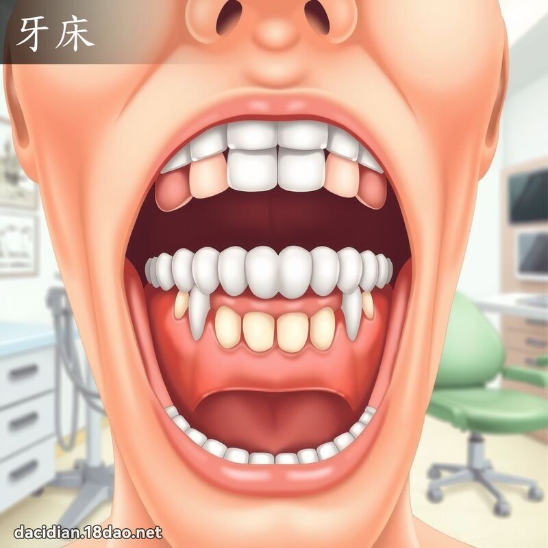 牙床 - 國語大辭典配圖