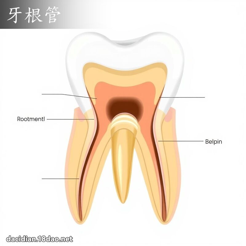 牙根管 - 國語大辭典配圖