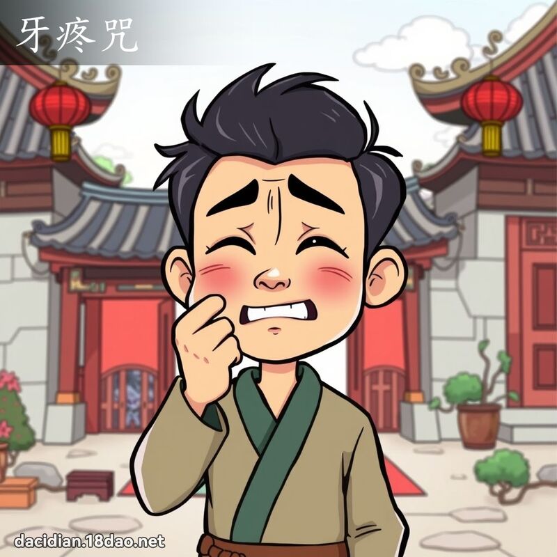 牙疼咒 - 國語大辭典配圖