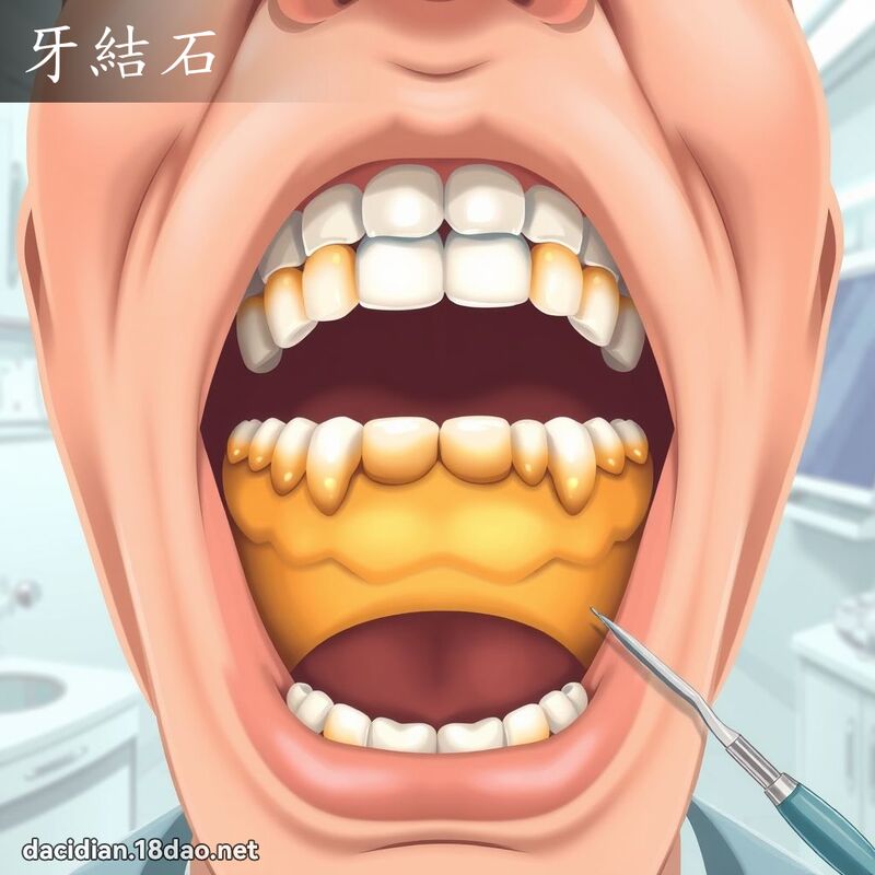 牙結石 - 國語大辭典配圖