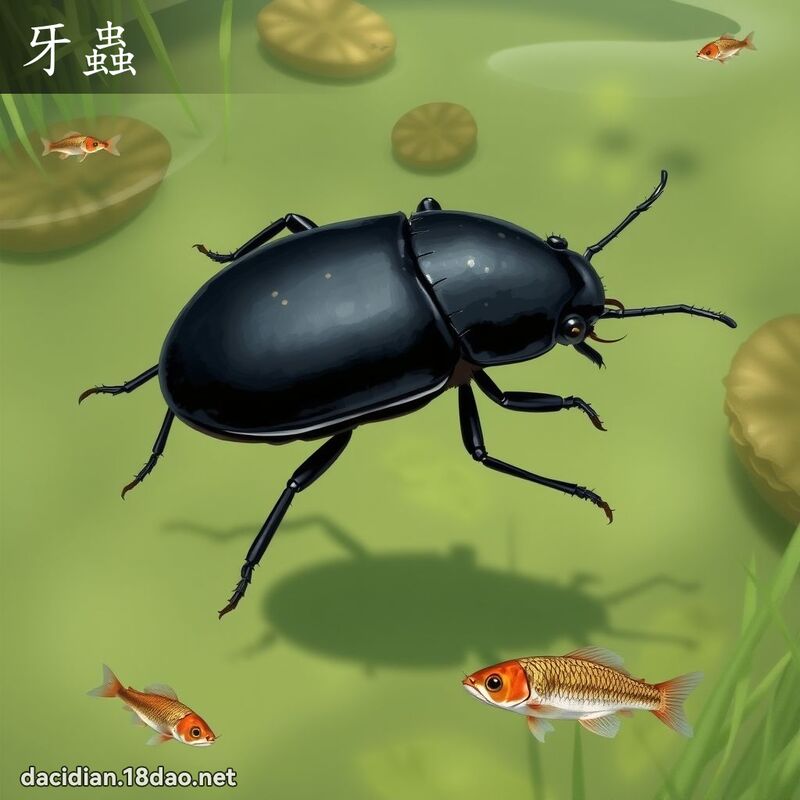 牙蟲 - 國語大辭典配圖