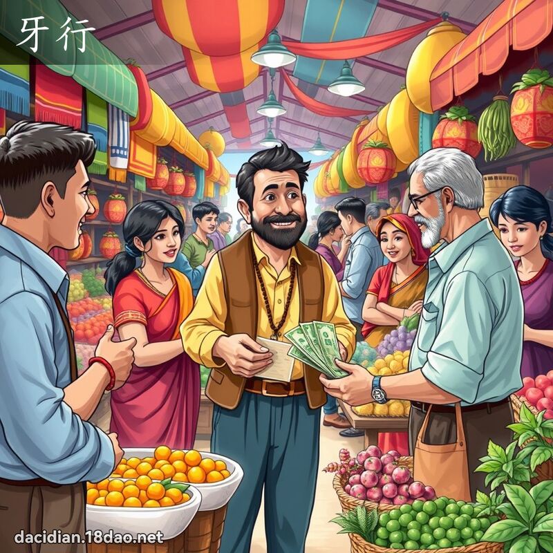 牙行 - 國語大辭典配圖