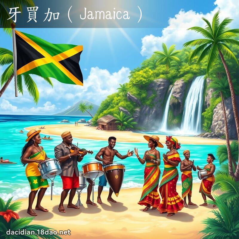 牙買加（Jamaica） - 國語大辭典配圖