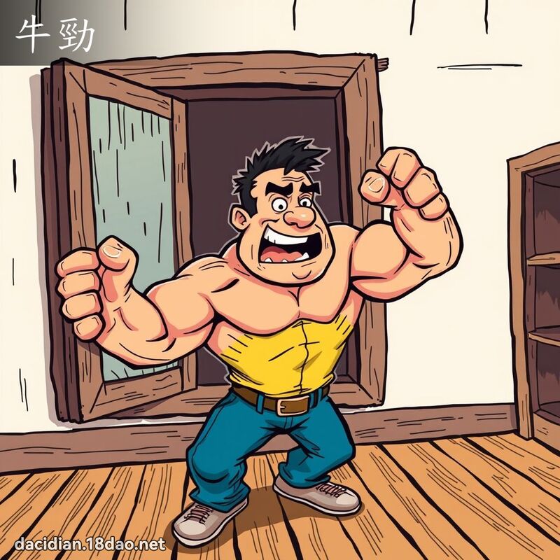 牛劲 - 国语大辞典配图